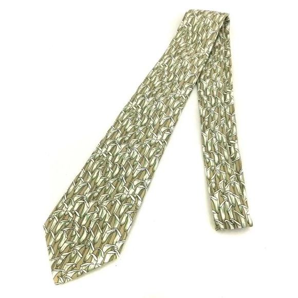 HERMES Multicolor 100% Silk Tie authentic EUC - Picture 1 of 8